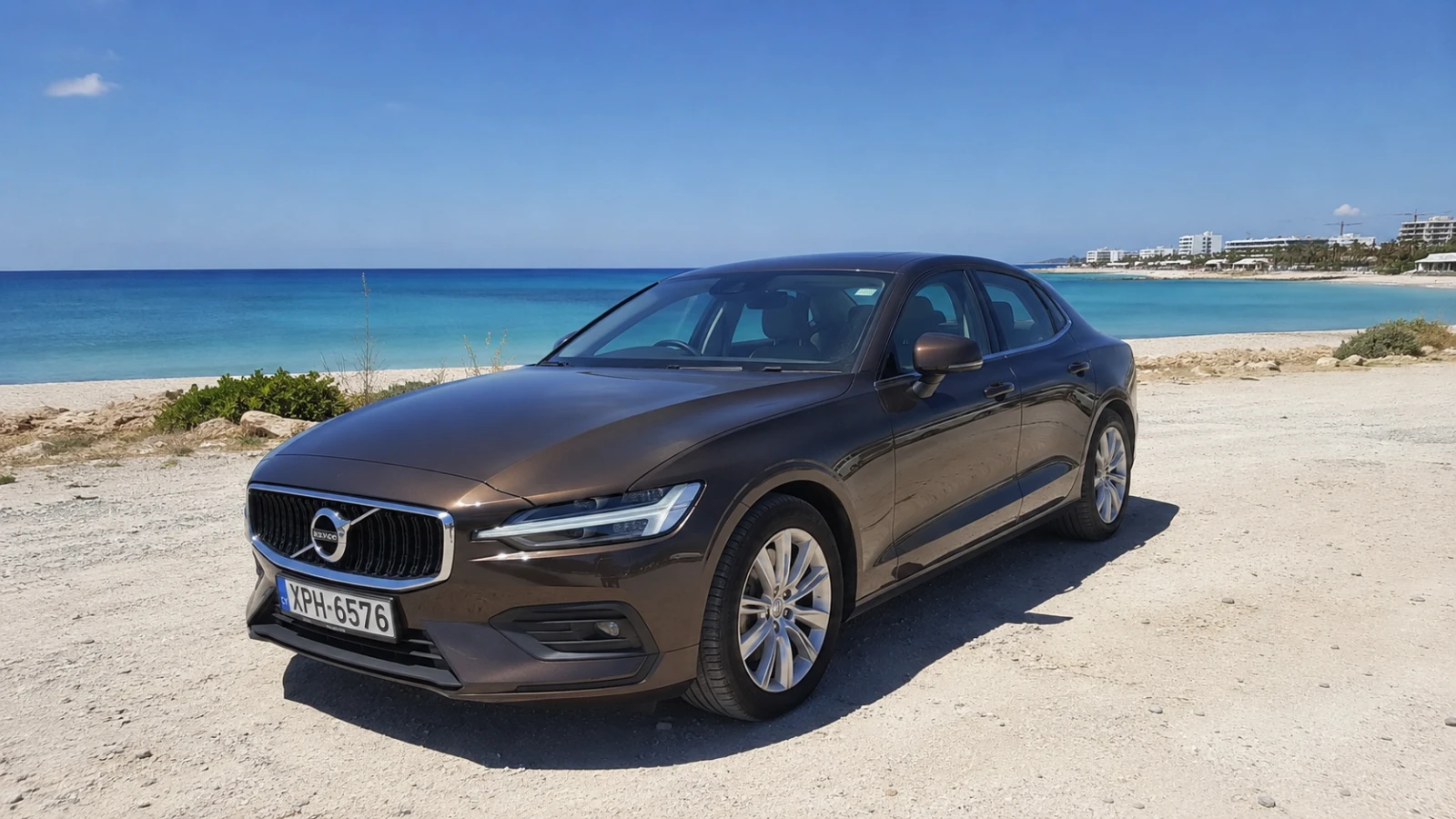 Volvo S60 sedan rental in Ayia Napa - comfortable family car hire
