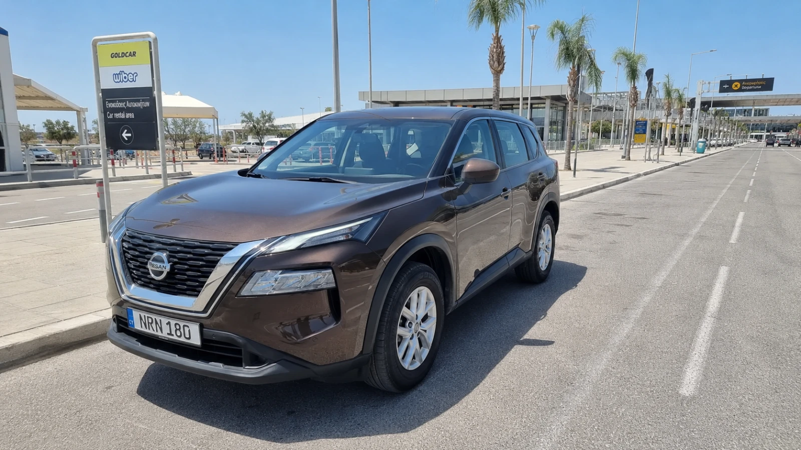 Nissan Rogue SUV rental for families in Ayia Napa Cyprus